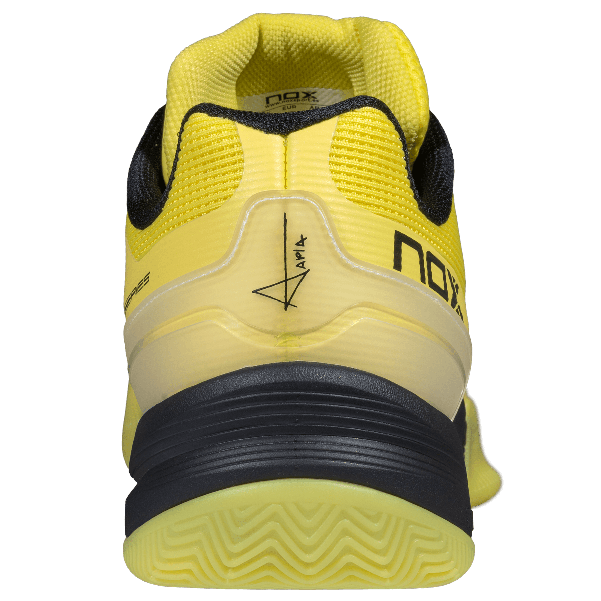 Zapatillas de Pádel AT10 PRO Amarillo verano/Negro