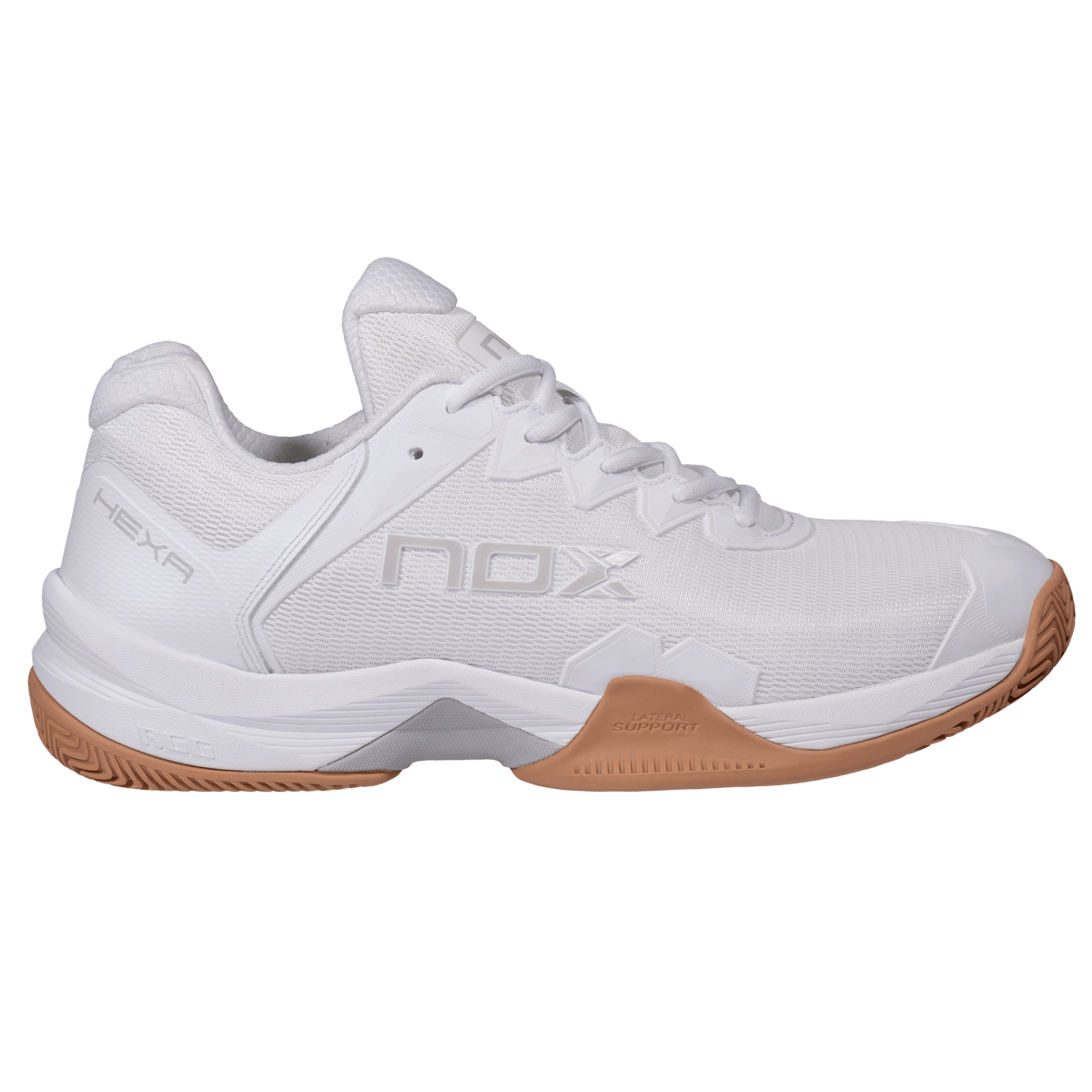 Zapatillas de Pádel ML10 HEXA Blanco/Suela Caramelo