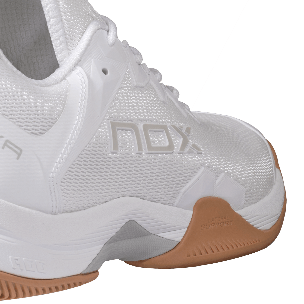 Zapatillas de Pádel ML10 HEXA Blanco/Suela Caramelo
