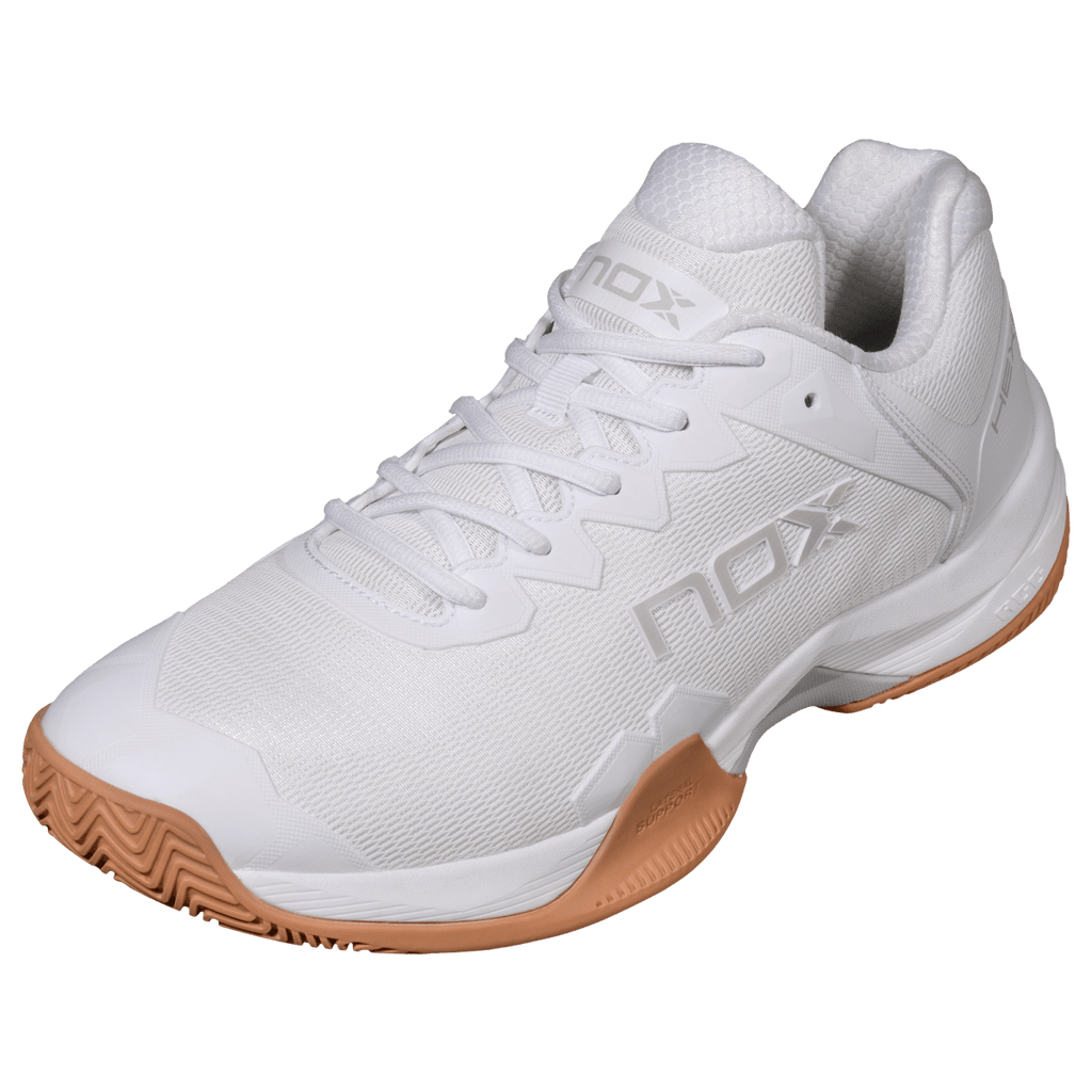 Zapatillas de Pádel ML10 HEXA Blanco/Suela Caramelo
