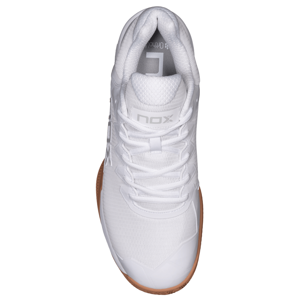 Zapatillas de Pádel ML10 HEXA Blanco/Suela Caramelo
