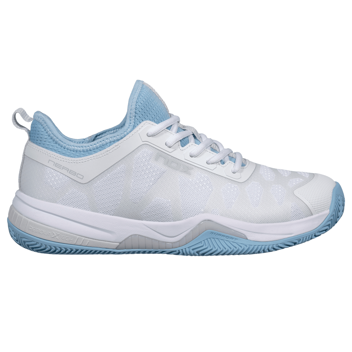 Zapatillas de Pádel NERBO Blanco/Azul Atardecer