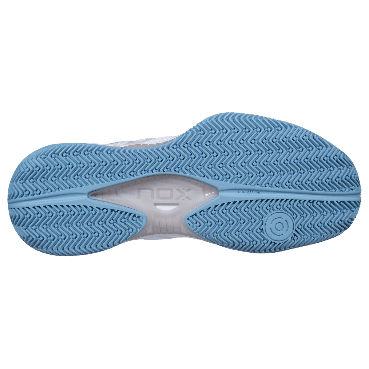 Zapatillas de Pádel NERBO Blanco/Azul Atardecer