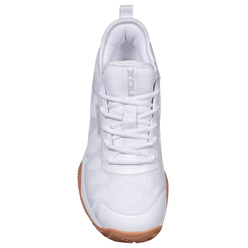 Zapatillas de Pádel NERBO Blanco/Suela Caramelo