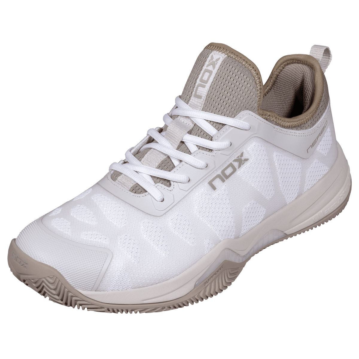 Zapatillas de Pádel NERBO Blanco/Verde Vetiver