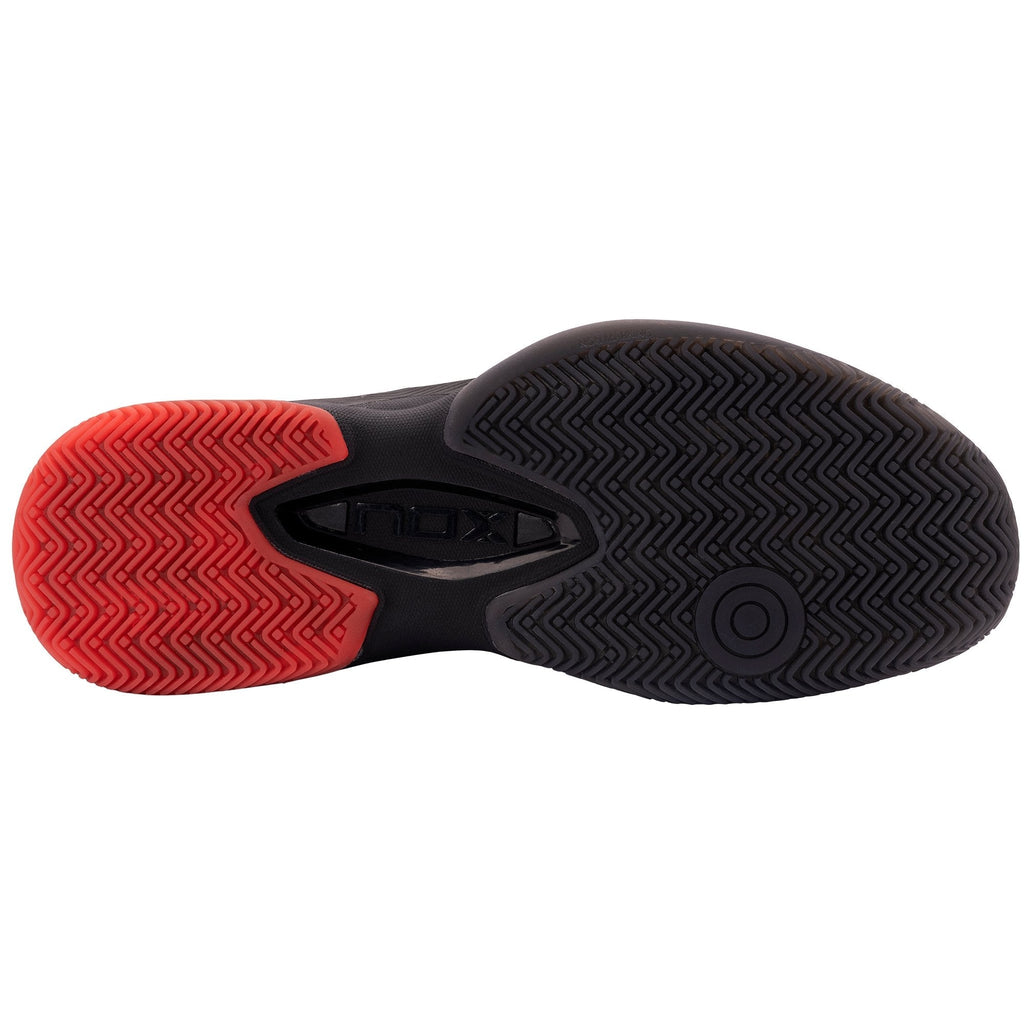 Zapatillas de pádel AT10 LUX Negro/Rojo