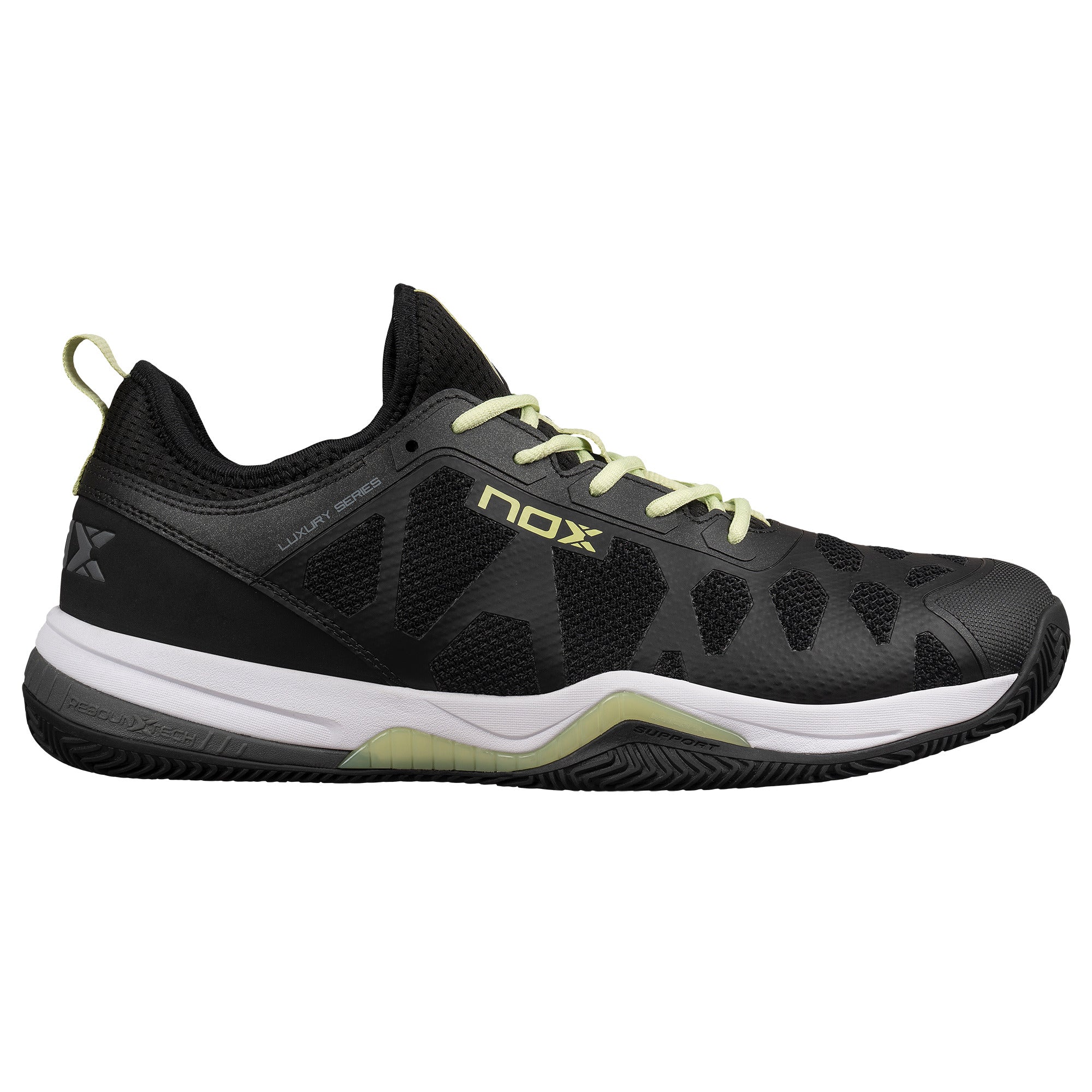 Zapatillas de pádel NERBO Negro/Lima Suave