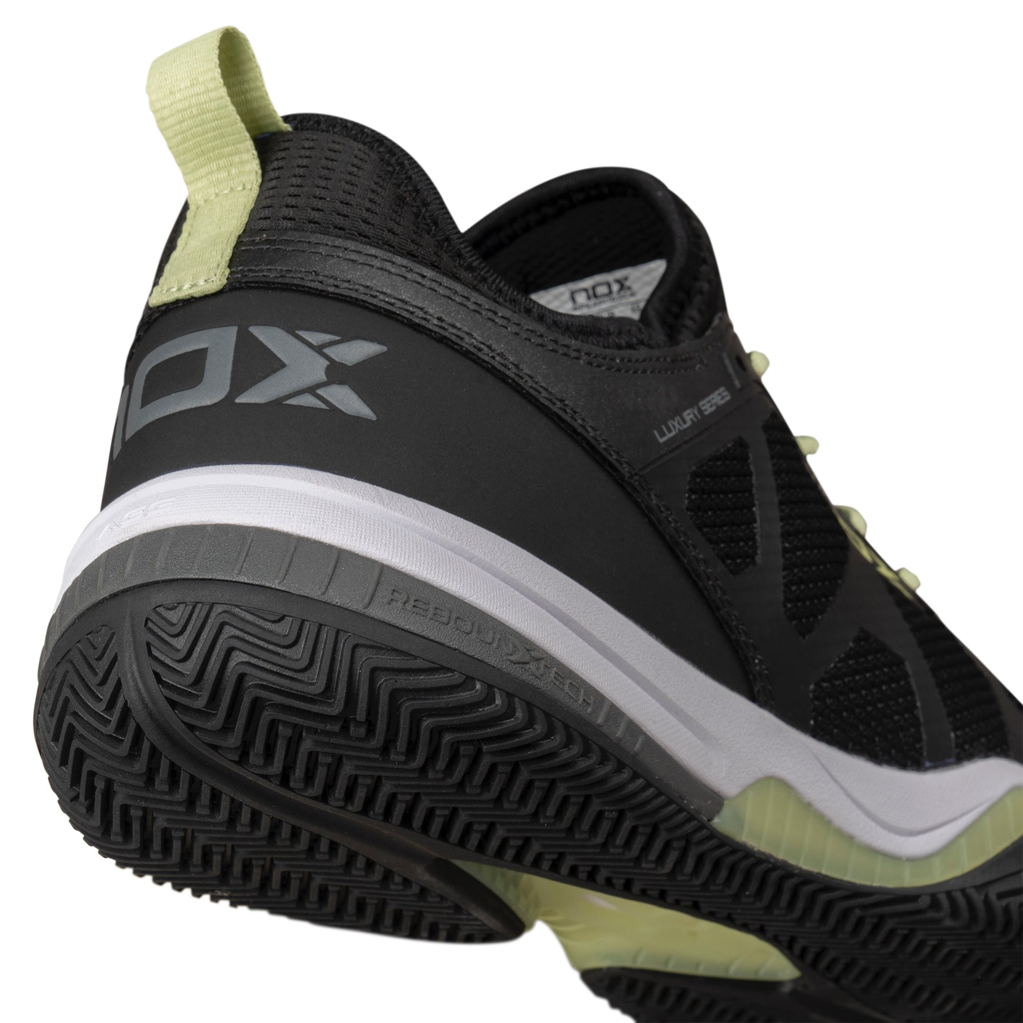 Zapatillas de pádel NERBO Negro/Lima Suave