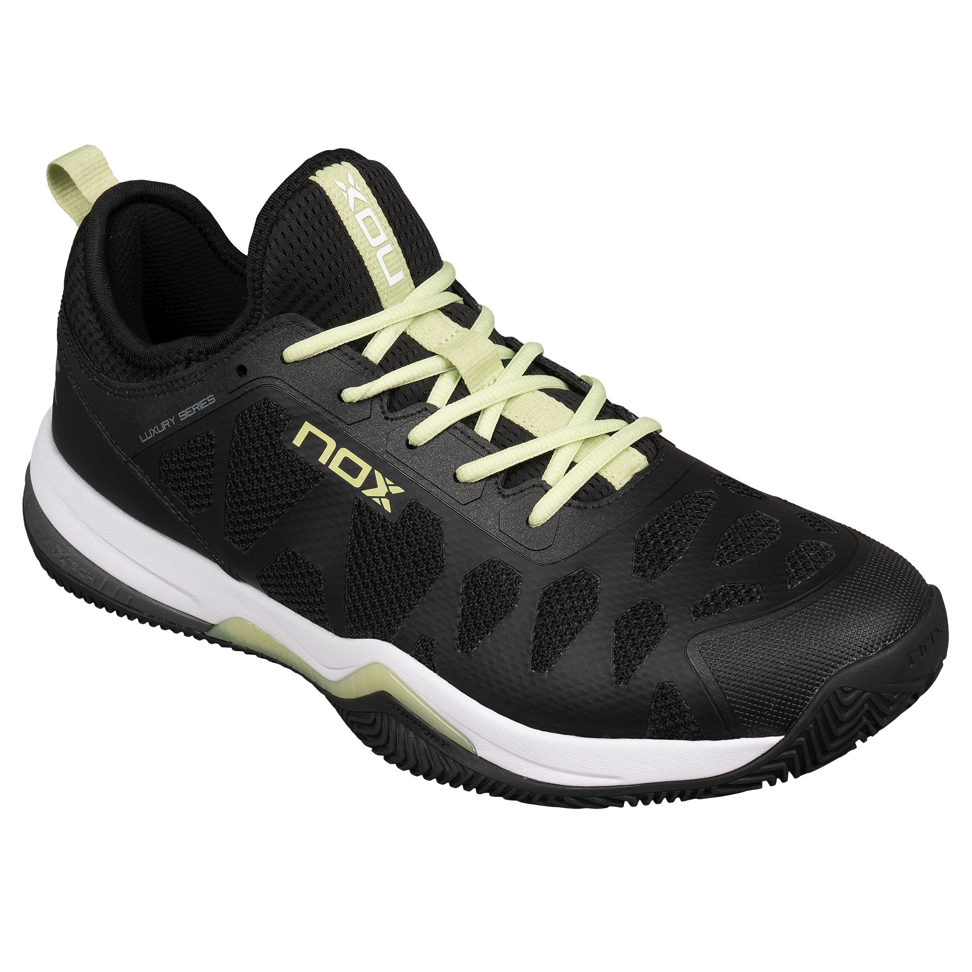 Zapatillas de pádel NERBO Negro/Lima Suave